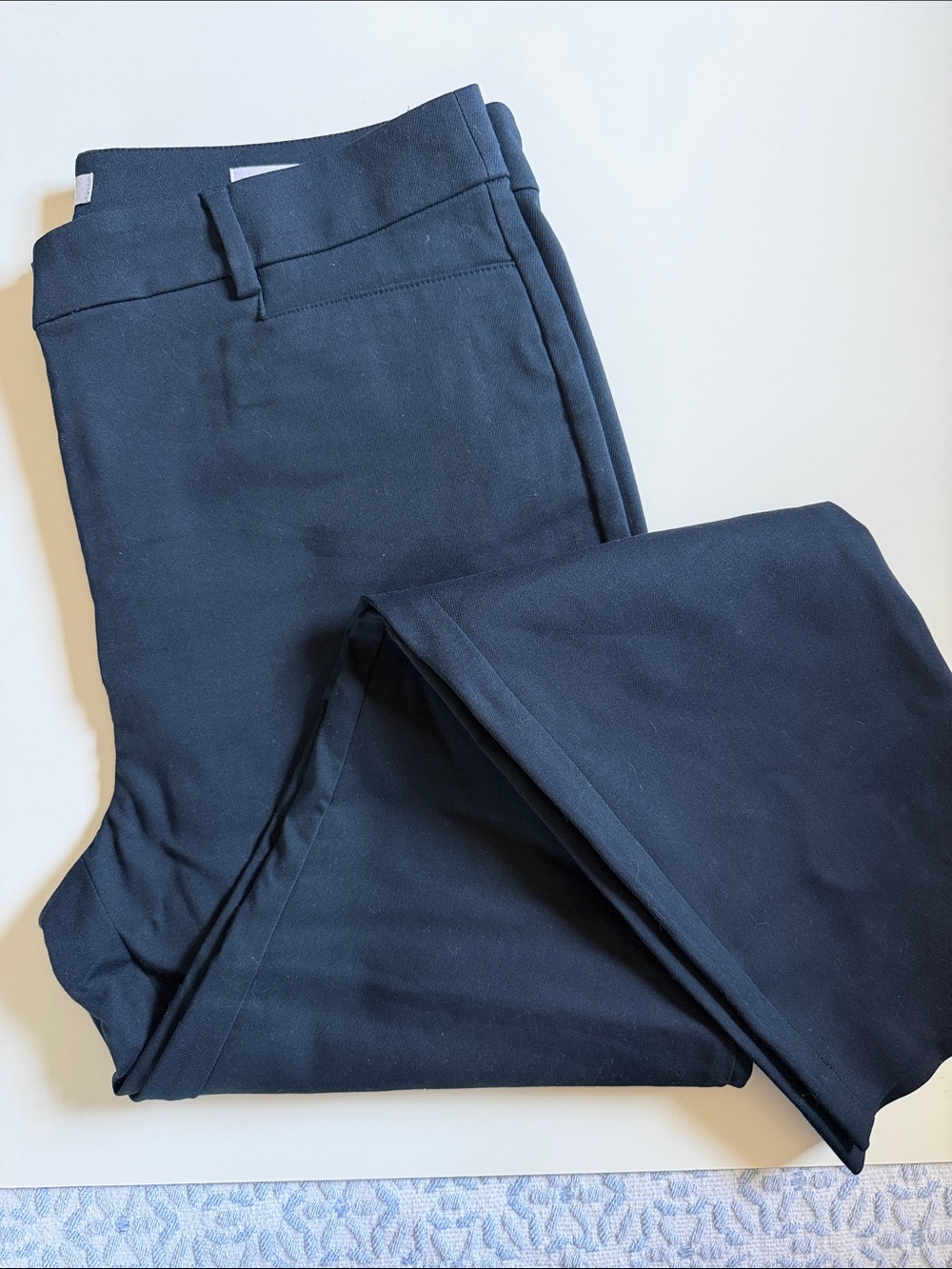 LOFT Women's Navy Skinny Pants - Classic Office Staple